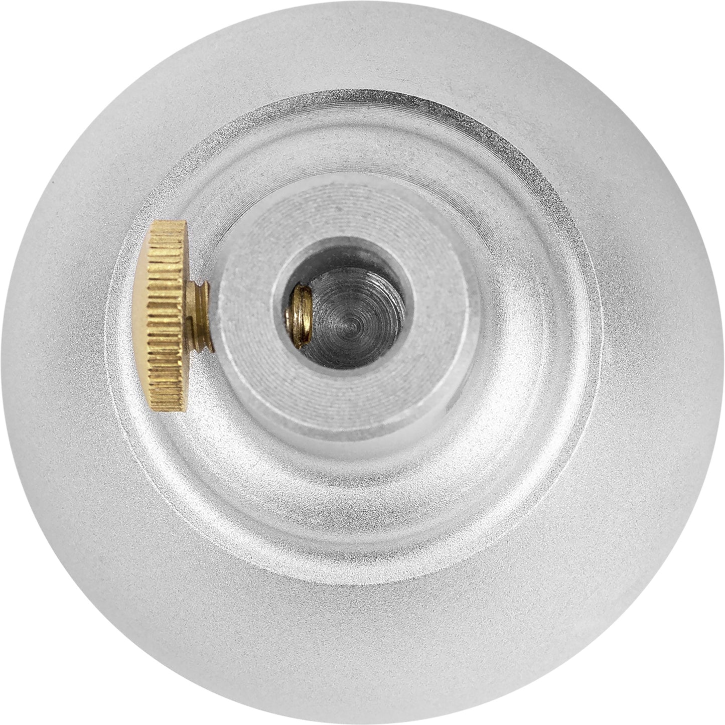 MEINL Sonic Energy Tuning Fork Vibration Foot Large - Silver detail view 13 at Luna Panther