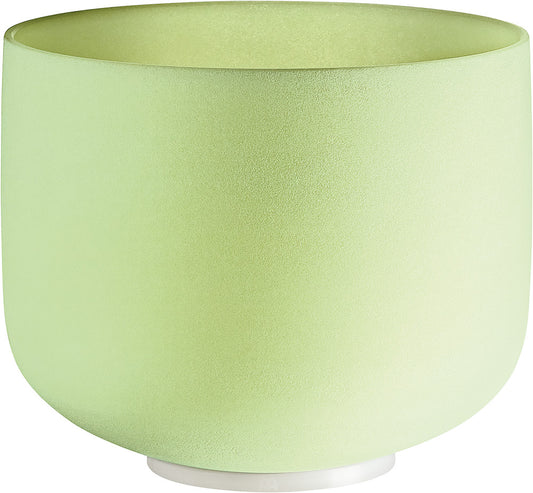 MEINL Sonic Energy Fusion Emerald Crystal Singing Bowl 10" - F4/Heart Chakra/432 Hz at Luna Panther