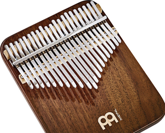 Meinl Sonic Energy Solid Kalimba - 21 notes, black walnut detail view 2 at Luna Panther alternate view