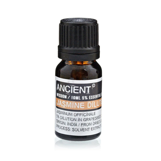 Polished 10 ml Jasmine Dilute Essential Oil featuring natural patterning and unique variations - Luna Panther