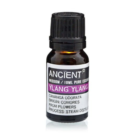 Polished 10 ml Ylang Ylang III featuring natural patterning and unique variations - Luna Panther