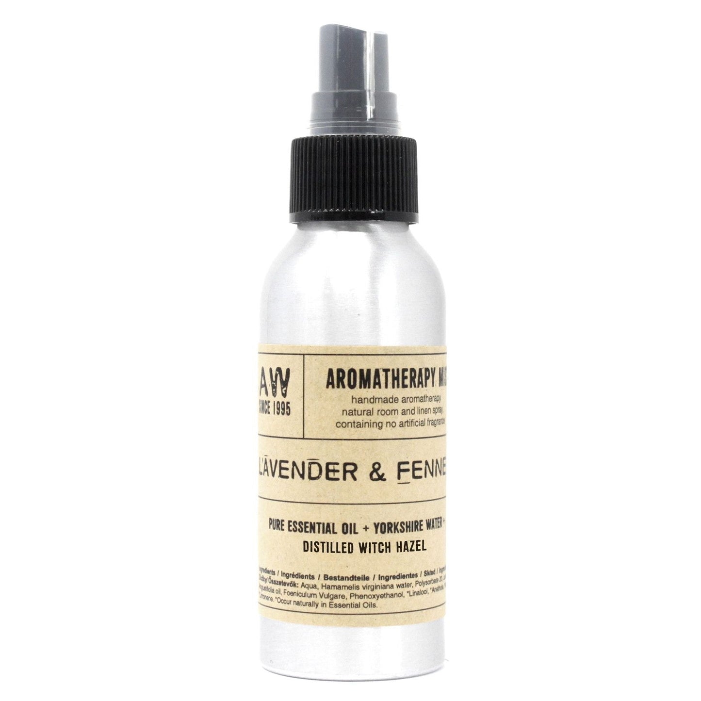 100ml Essential Oil Mist - Lavender & Fennel - Luna Panther