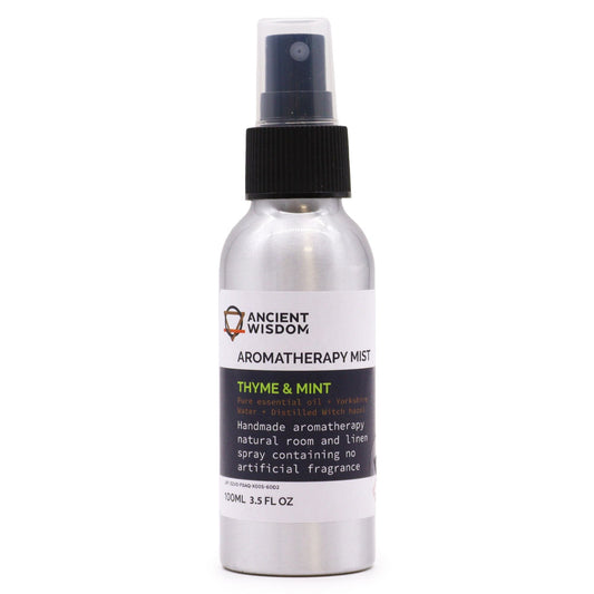 100ml Essential Oil Mist - Thyme & Mint - Luna Panther alternate view