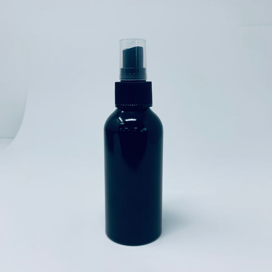 120ml Black Aluminium Bottle & spray cap - Luna Panther alternate view