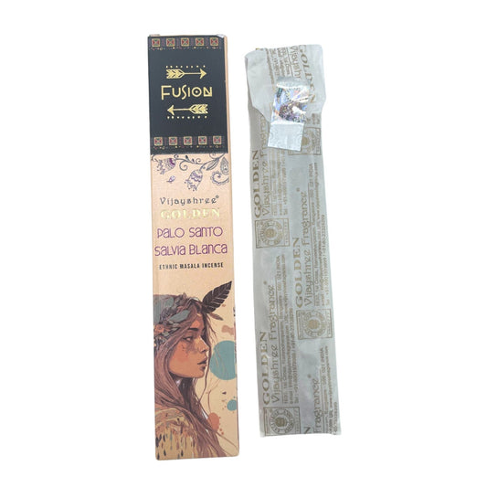 15g Golden Palo Santo and White Sage - Luna Panther alternate view
