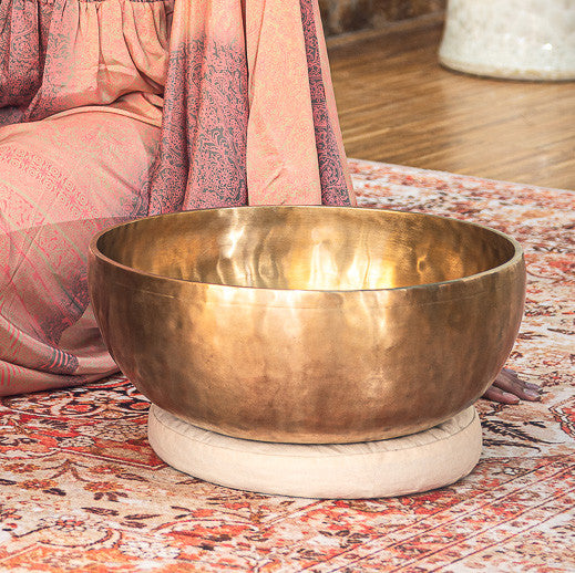 Meinl Sonic Energy Singing Bowl Buckwheat Cushion - 12"/30 cm detail view 4 at Luna Panther