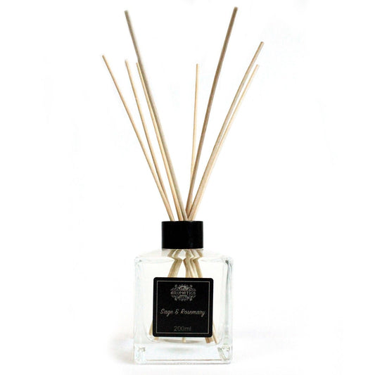 200ml Sage & Rosemary Essential Oil Reed Diffuser - Luna Panther alternate view