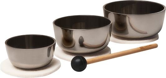 MEINL Sonic Energy Nagi Singing Bowl Set - 3 pcs at Luna Panther