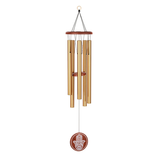 MEINL Sonic Energy Hamsa Meditation Chime 36"/90 cm - 432 Hz - Bronze at Luna Panther