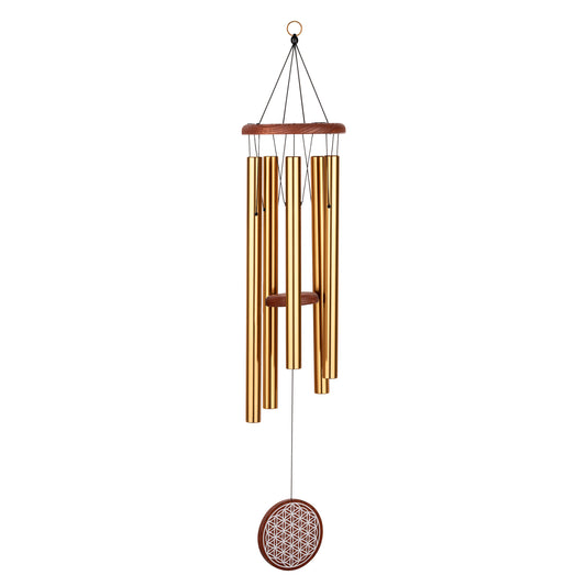 MEINL Sonic Energy Flower of Life Meditation Chime 36"/90 cm - 432 Hz - Bronze at Luna Panther