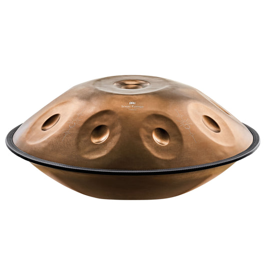 MEINL Sonic Energy Sensory Handpan, Stainless Steel, Bb2 Amara, 9 Notes, 432 Hz, Vintage copper, Engraved des at Luna Panther