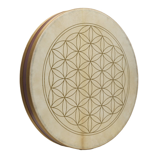 MEINL Sonic Energy 20" Flower of Life Wave Drum, goat heads at Luna Panther
