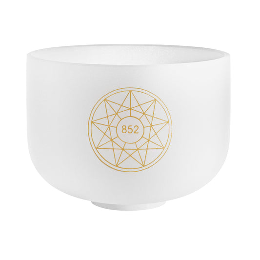 MEINL Sonic Energy Solfeggio Crystal Singing Bowl 10" - G#4/La/852 Hz at Luna Panther