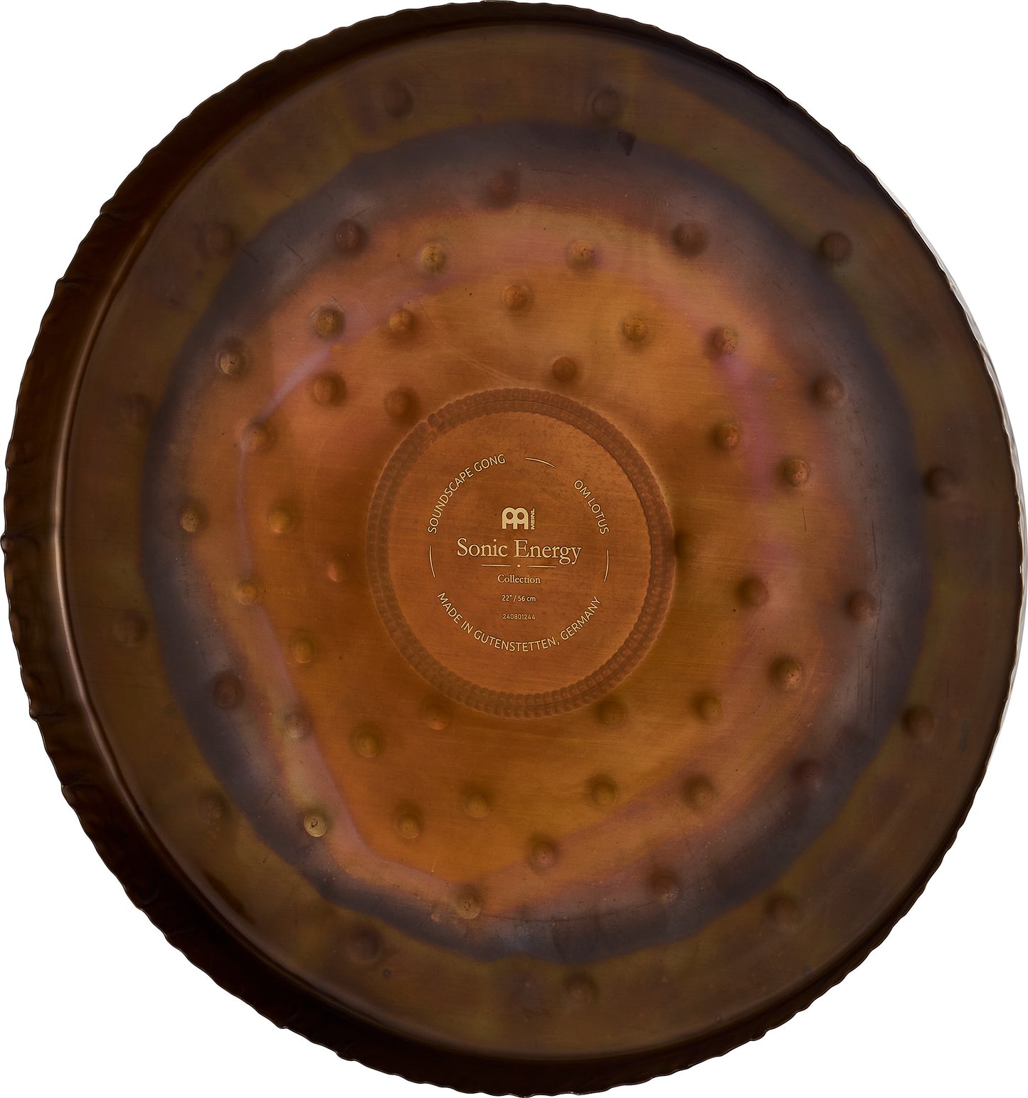 MEINL Sonic Energy 22" Soundscape Gong, Om Lotus detail view 13 at Luna Panther
