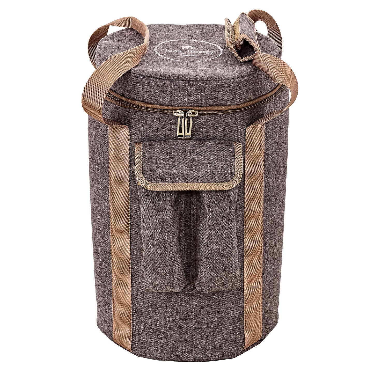 MEINL Sonic Energy 7" Crystal Singing Chalice Bag, for 6.5" to 7" chalices - Brown at Luna Panther