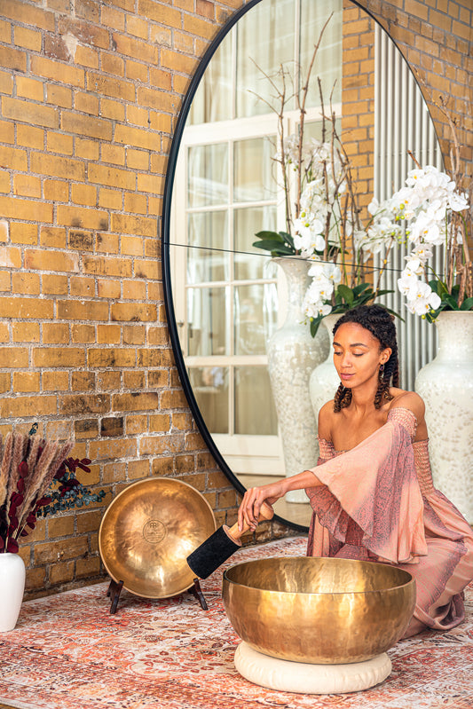 MEINL Sonic Energy Grounding Series Singing Bowl - 9000g detail view 2 at Luna Panther alternate view