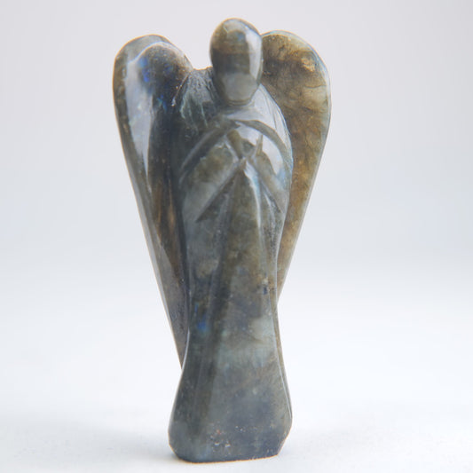 Labradorite Angel 70g side alternate view