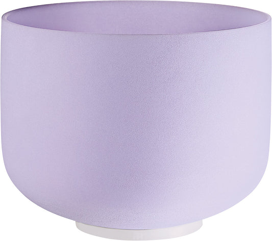 MEINL Sonic Energy Fusion Amethyst Crystal Singing Bowl 8" - B4/Crown Chakra/432Hz at Luna Panther