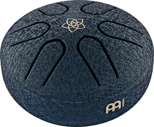 MEINL Sonic Energy Pocket Steel Tongue Drum 3" - A Major/6 Notes/440 Hz - Venus Flower/Navy Blue at Luna Panther