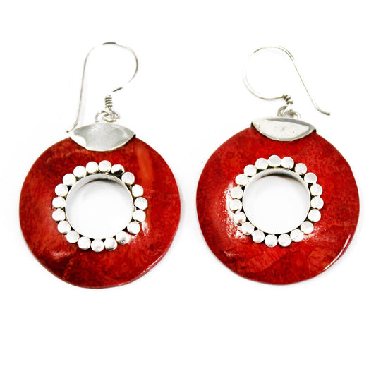 925 Silver Earrings - Do - nuts - Luna Panther