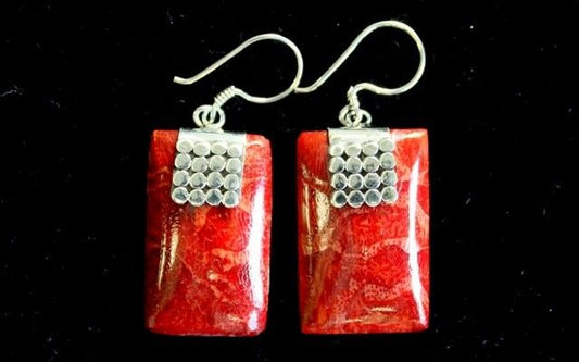 925 Silver Earrings - SQ Mini Discs - Luna Panther alternate view