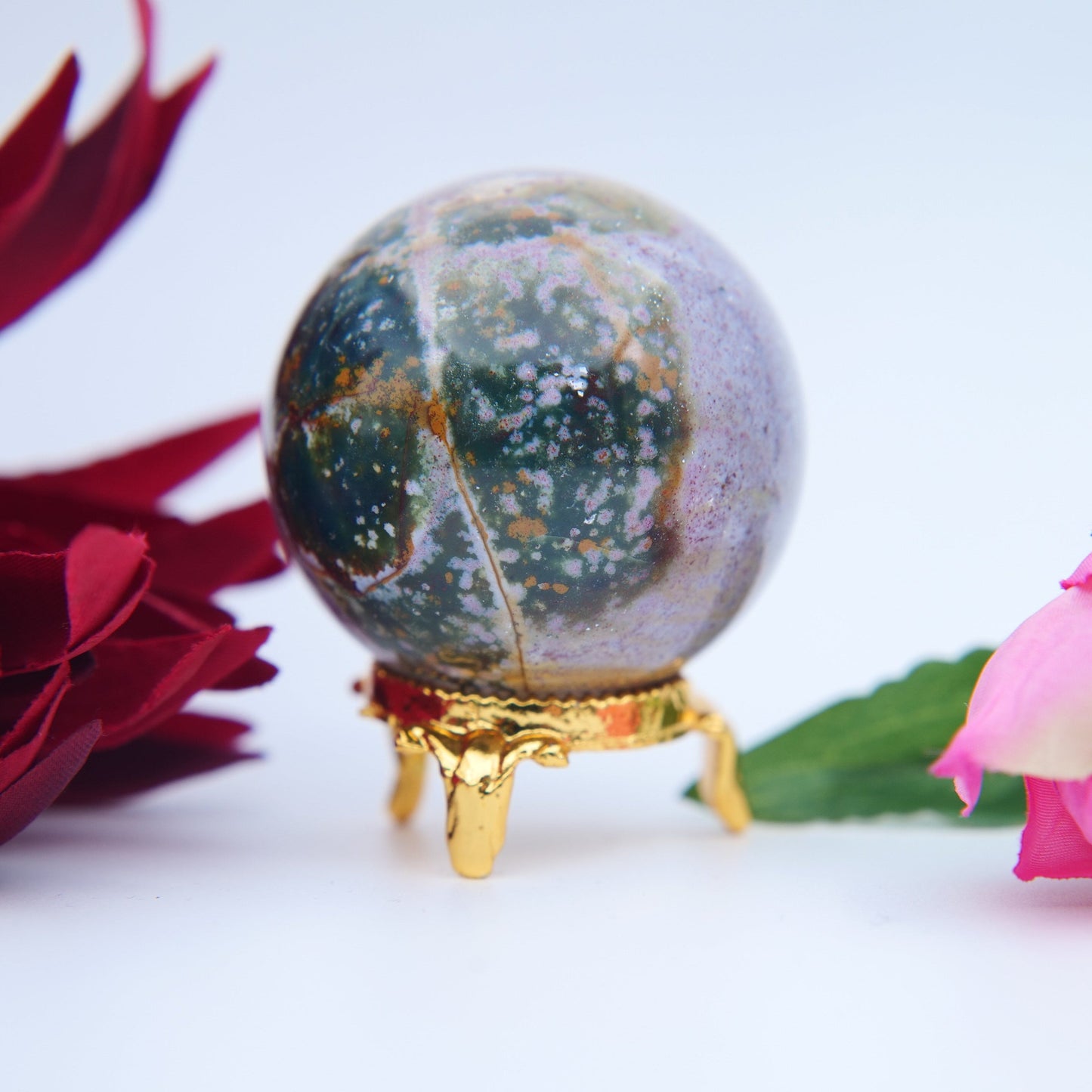 Ocean Jasper Sphere 170g at Luna Panther