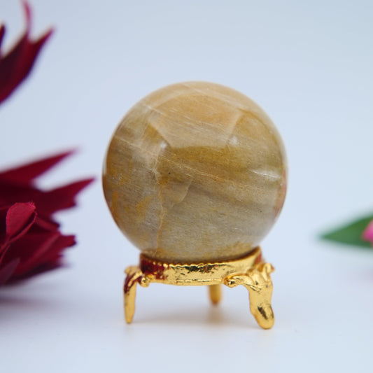 Yellow Aventurine Sphere 138g at Luna Panther