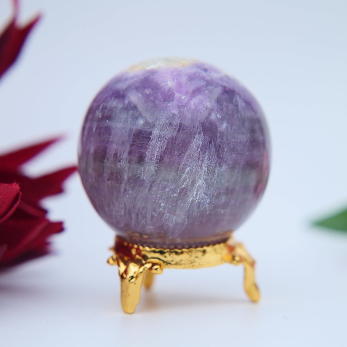 Rainbow Fluorite Sphere 196g at Luna Panther