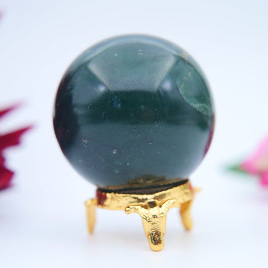 Green Jade Sphere 191g at Luna Panther