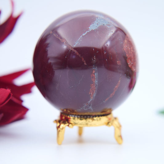 Mookaite Jasper Sphere 310g at Luna Panther