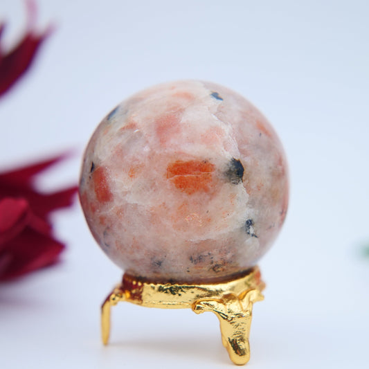 Sunstone Sphere 136g at Luna Panther