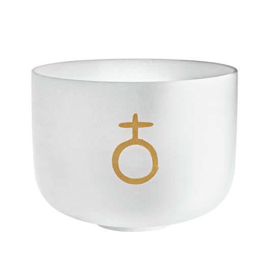 MEINL Sonic Energy Planetary Tuned Crystal Singing Bowl 12" - Earth Year/Om/136.10 Hz at Luna Panther