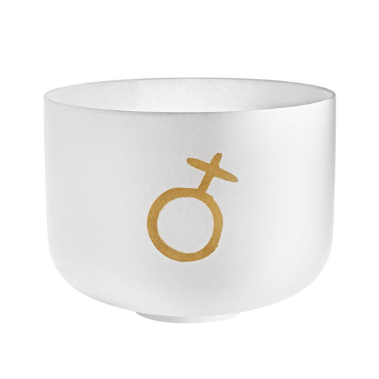 MEINL Sonic Energy Planetary Tuned Crystal Singing Bowl 12" - Earth Platonic Year/172.06 Hz at Luna Panther