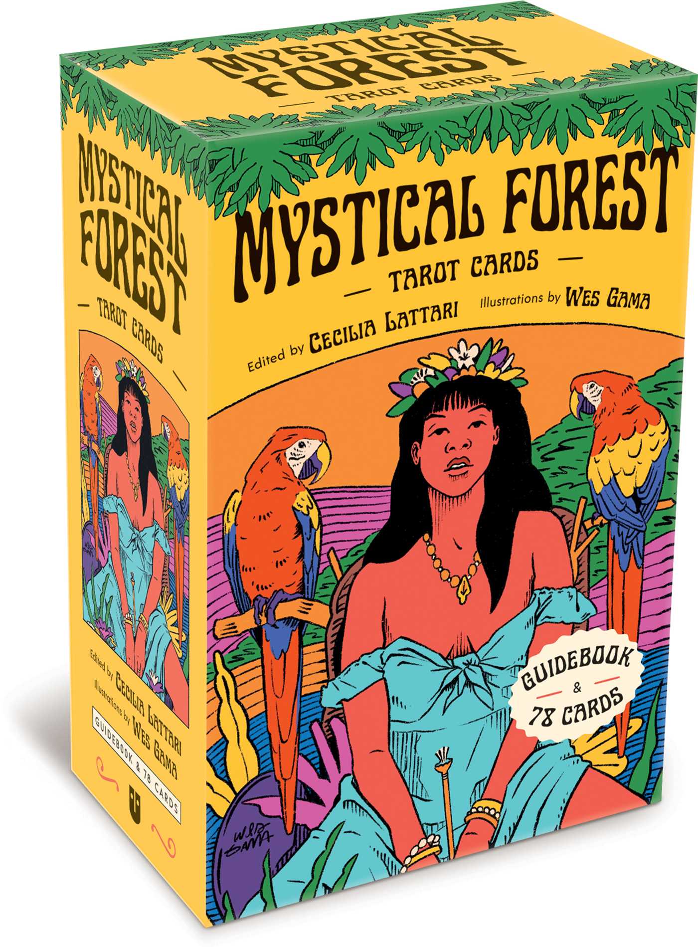 Mystical Forest Tarot by Cecilia Lattari: Mixed Media; 78 pages / English