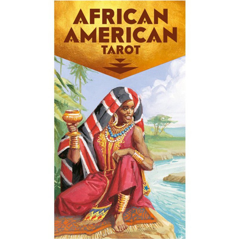 Polished African American Tarot featuring natural patterning and unique variations - Luna Panther