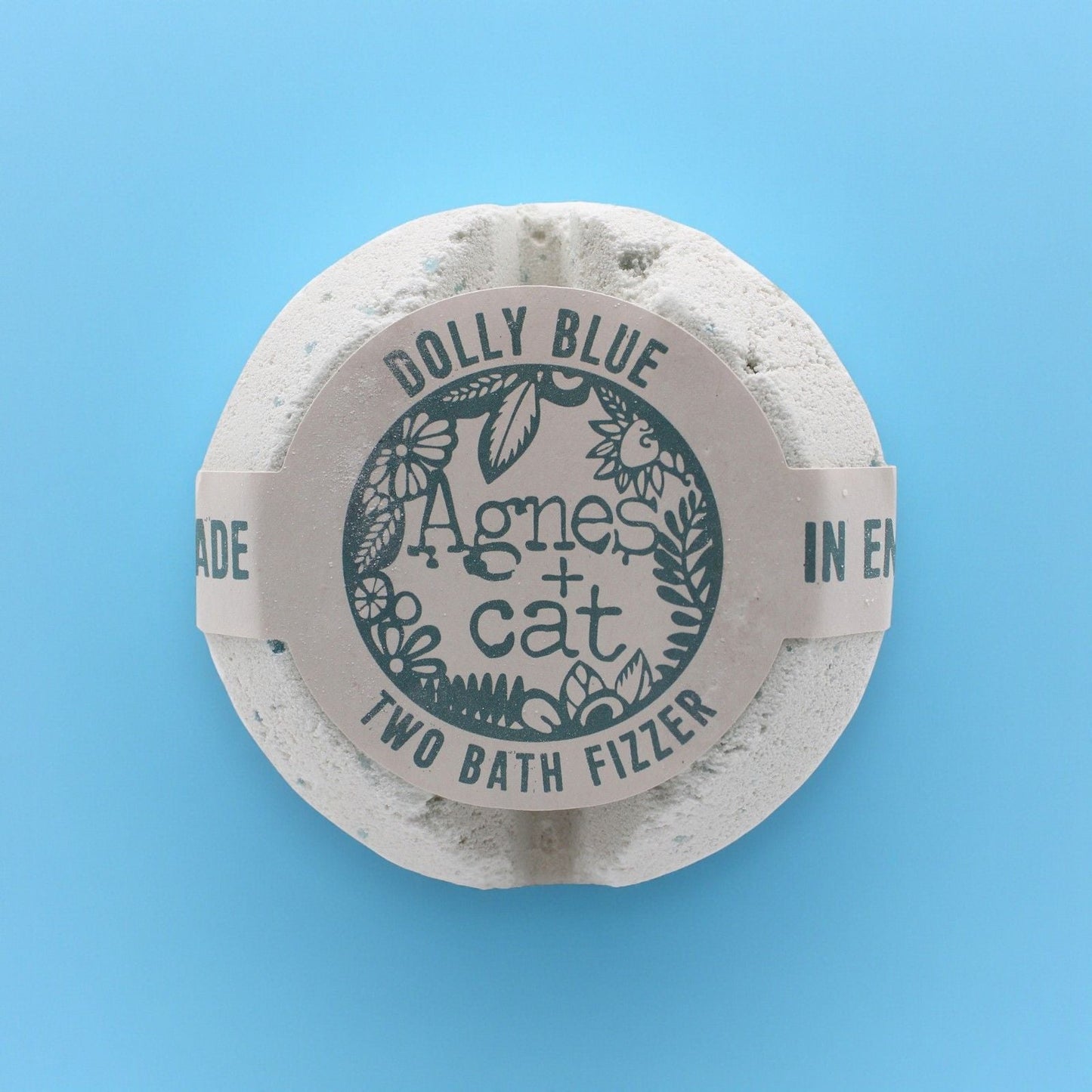Agnes + Cat Bath Fizzer - Dolly Blue - Luna Panther