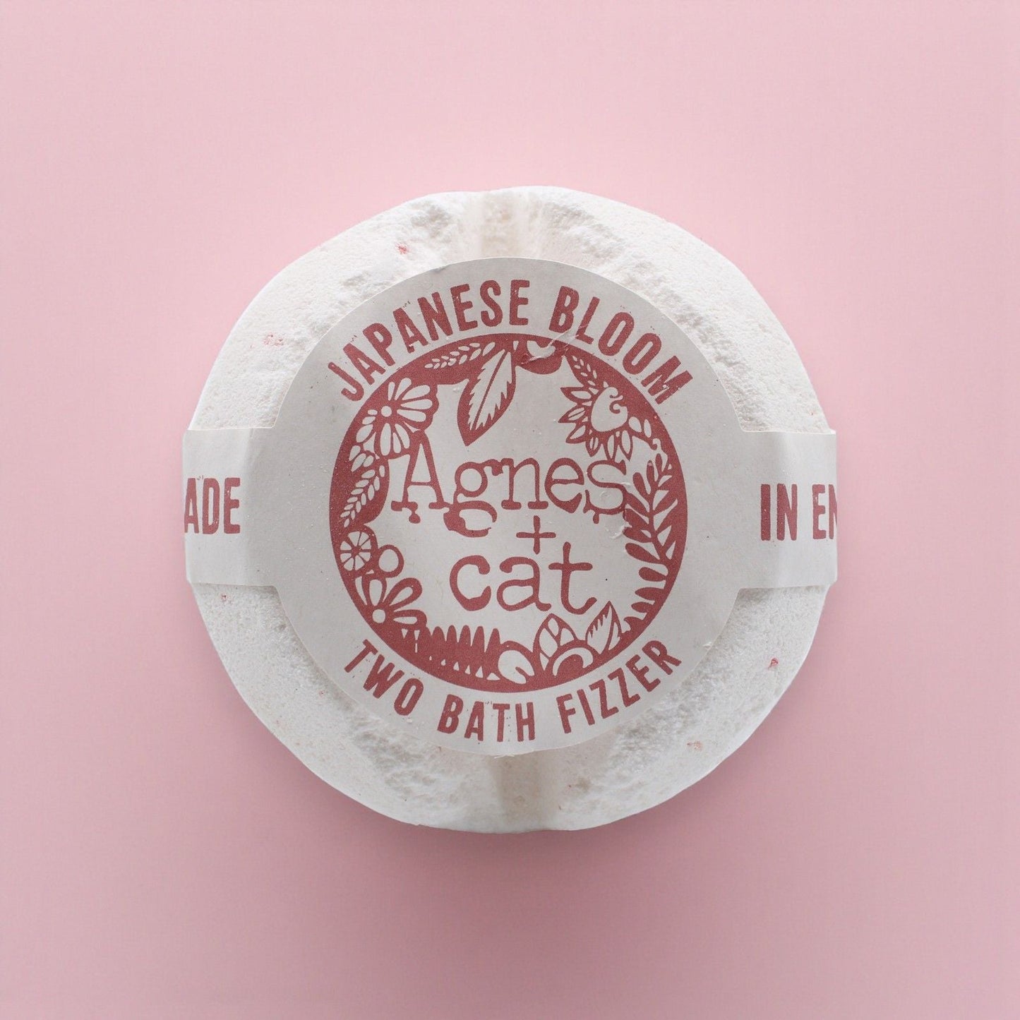Agnes + Cat Bath Fizzer - Japanese Bloom - Luna Panther