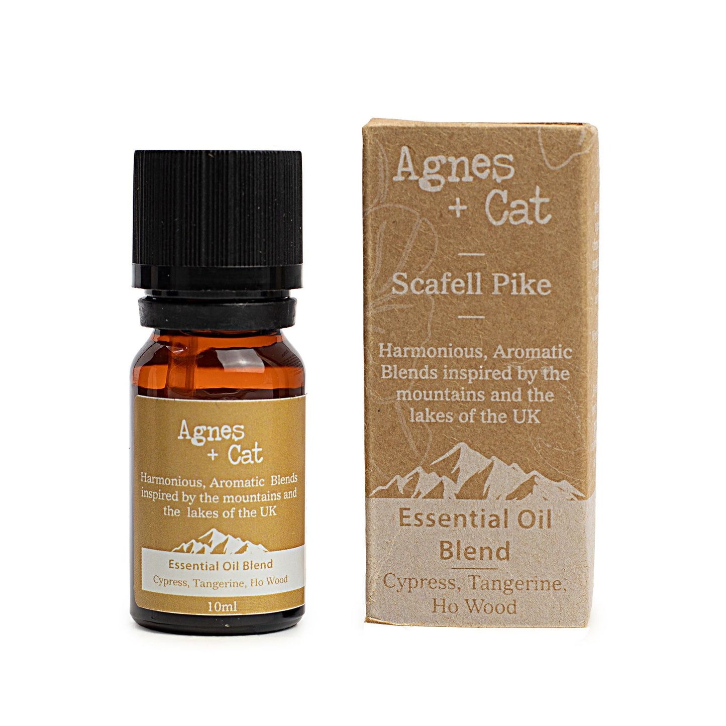 Agnes + Cat Essential Oil Blend - Scafell Pike - Cypress, Tangerine & Ho Wood - Luna Panther