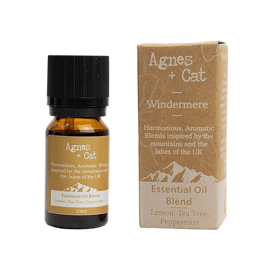 Agnes + Cat Essential Oil Blend - Windermere - Lemon, Tea Tree & Peppermint - Luna Panther