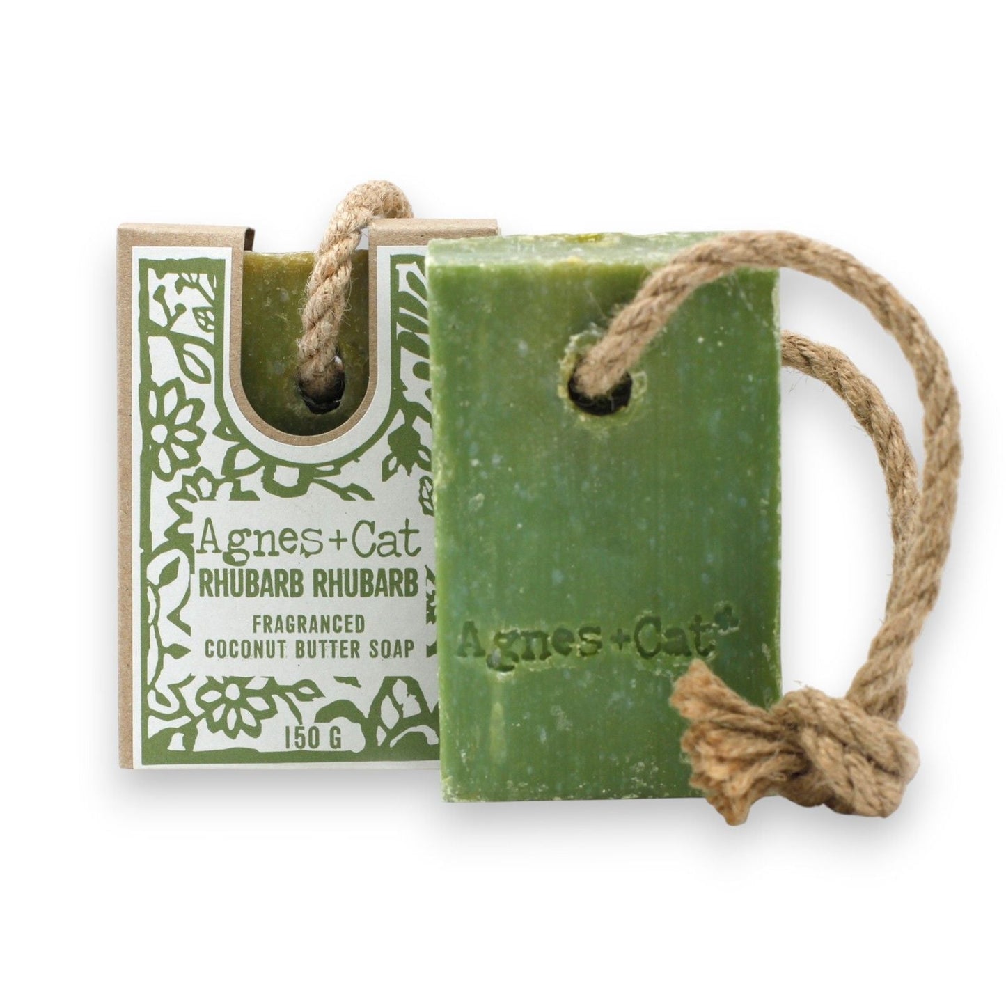 Agnes + Cat Soap On A Rope - Rhubarb Rhubarb - Luna Panther