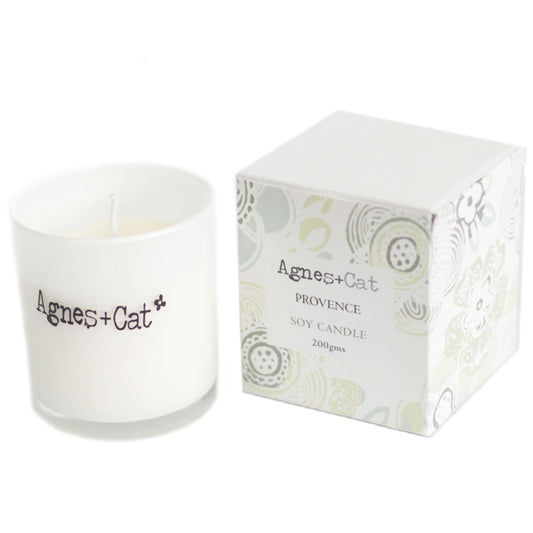 Agnes + Cat Votive Candle - Provence - Luna Panther