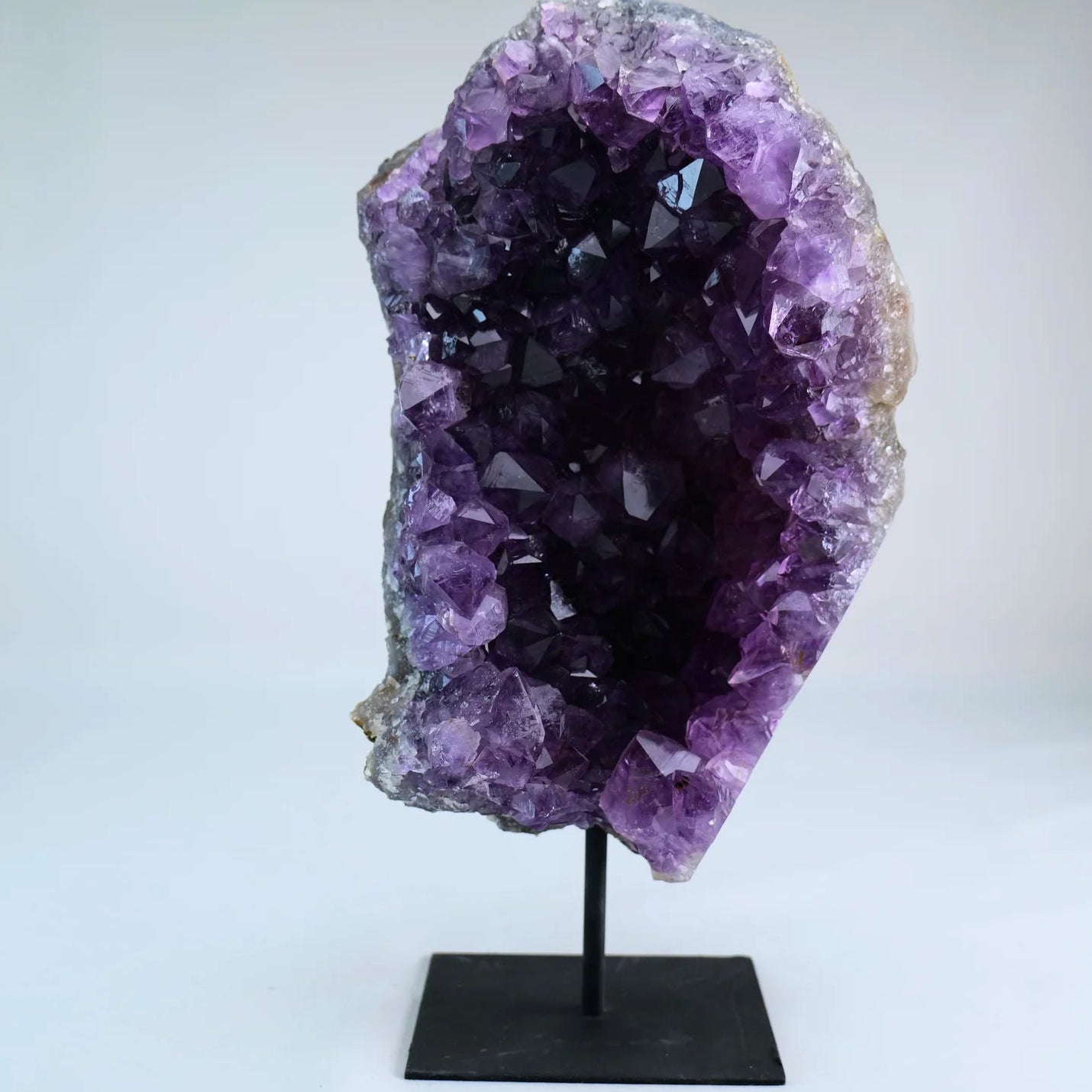 Amethyst Druzy on Stand 2565g - Luna Panther