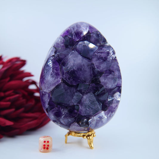 Amethyst Egg — 1824g (Brazil) - Luna Panther