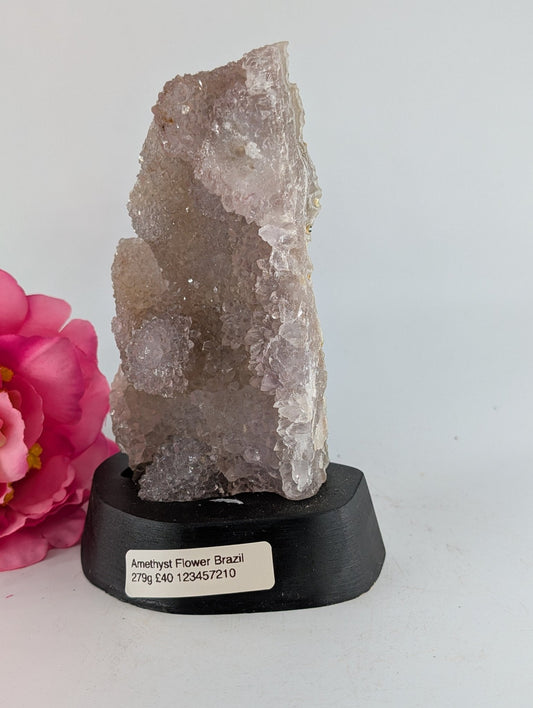 Polished Amethyst Flower 279 grams featuring rich purple colour and natural clarity - Luna Panther