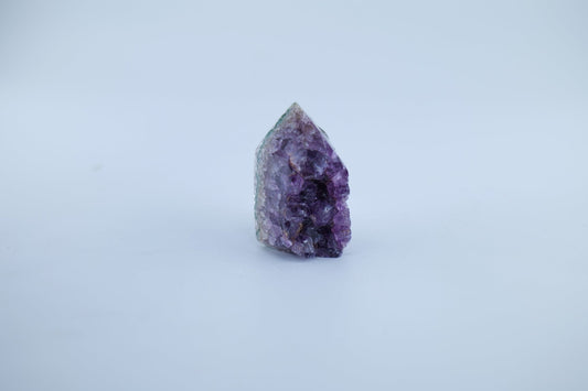 Polished Amethyst Polished Point 53g featuring rich purple colour and natural clarity - Luna Panther