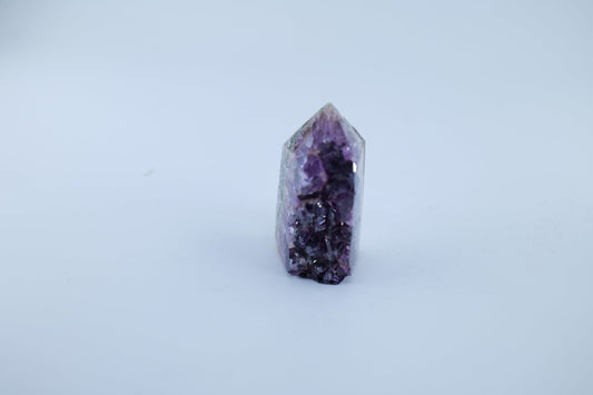 Polished Amethyst Polished Point 64g featuring rich purple colour and natural clarity - Luna Panther