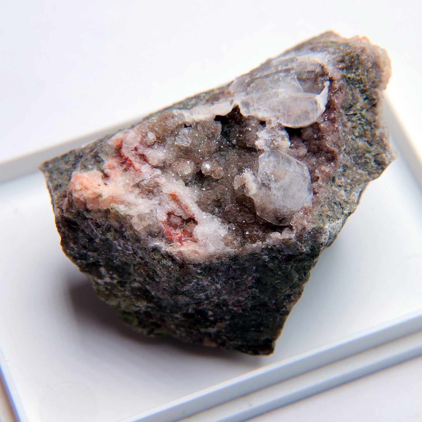 Analcime from Croft Quarry, Croft, UK - 33.73g