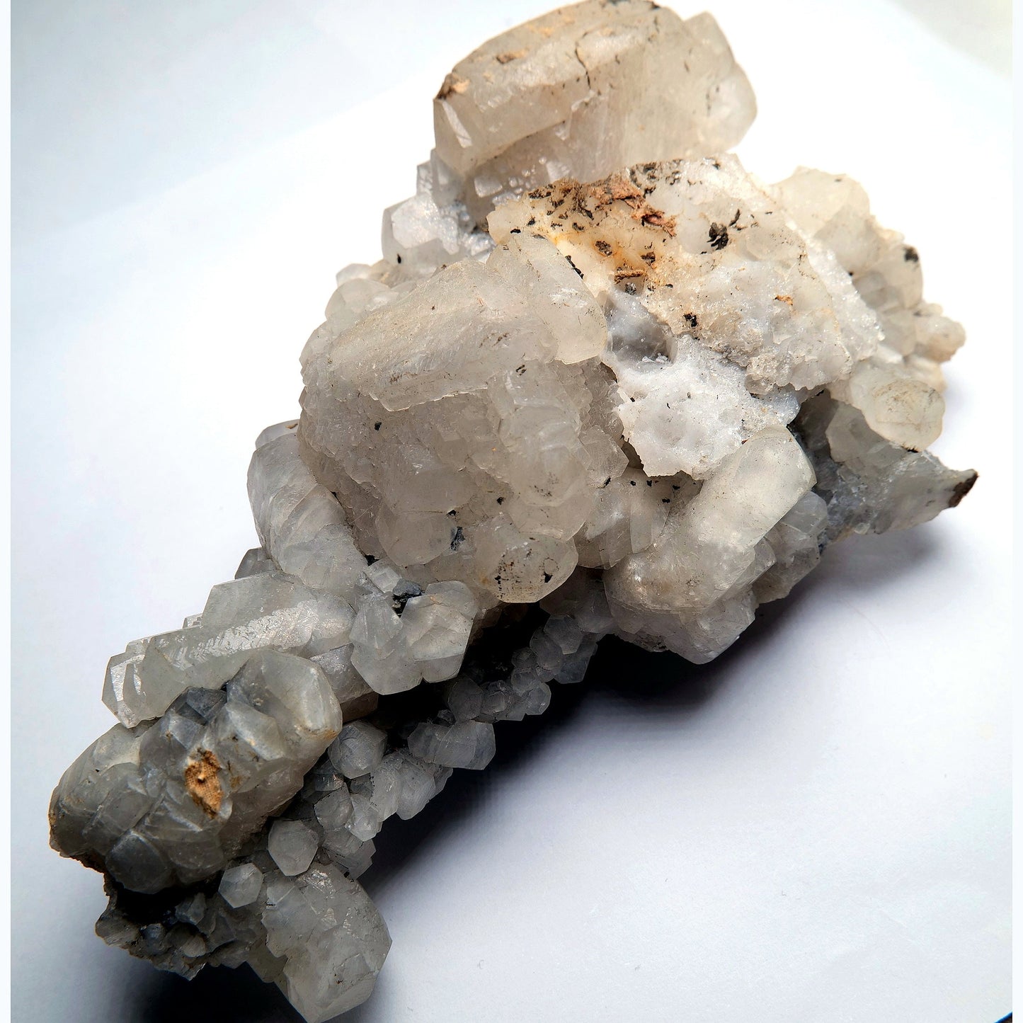 Apophyllite Cluster on Matrix - 695g - Luna Panther