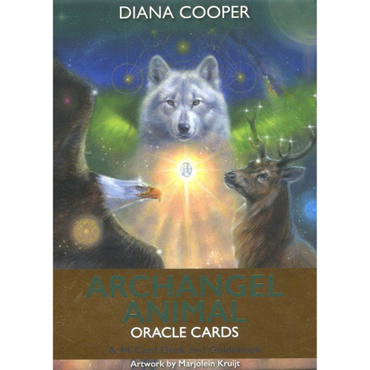 Polished Archangel Animal Oracle Cards featuring natural patterning and unique variations - Luna Panther