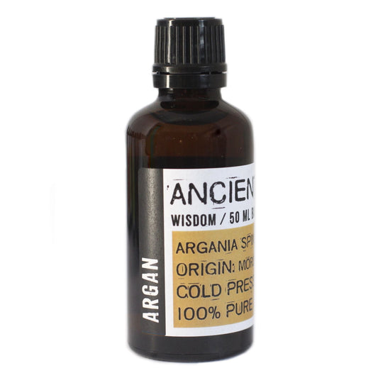 Polished Argan Oil - 50ml featuring natural patterning and unique variations - Luna Panther